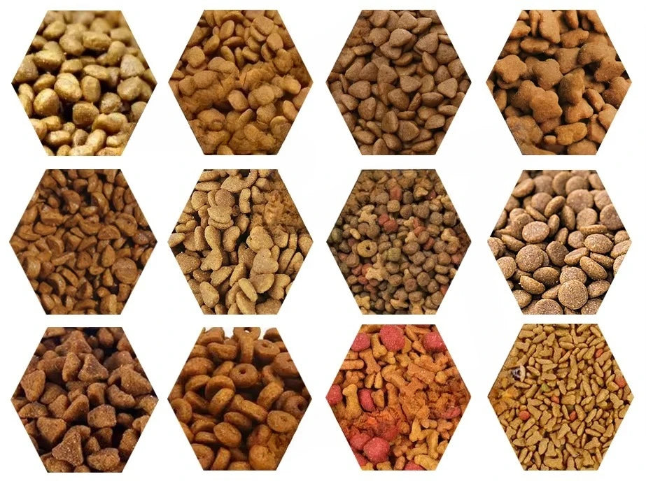 Animal Cat Dog Fish Feed Extruder Making Machinery Line Pet Food Production Manufacturing Factory