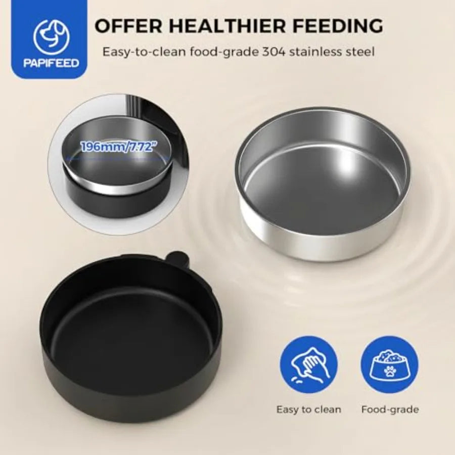 【Spot goods】Automatic Cat Feeder 3L/12 Cup2.4G WiFi Pet Feeder with APP Control for Remote Feeding 1-10 Meals Low Power Automat