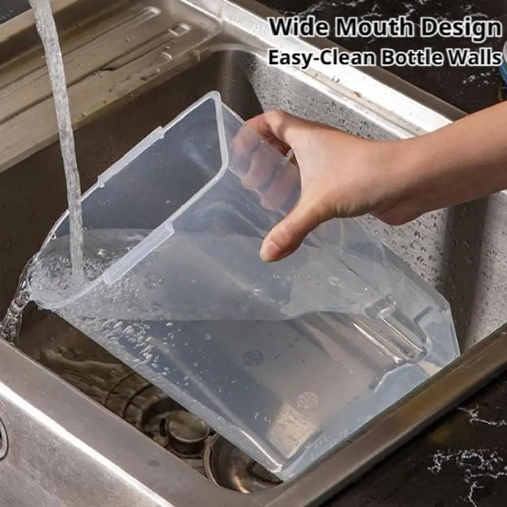 Plastic Pet Food Storage Container with Measuring Cup Durable, Large Capacity, Easy Clean Dry Airtight Pet Food Storage Bin