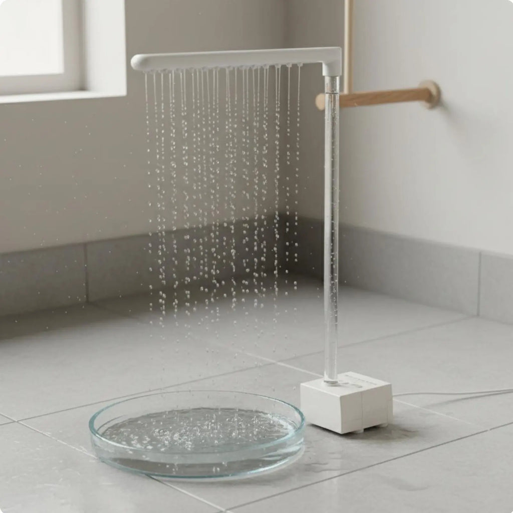 Automatic Avian Shower Easy to Clean Parrot Bathing Tub Electric Avian Water Feature Energy Saving Pet Supplies for Indoor