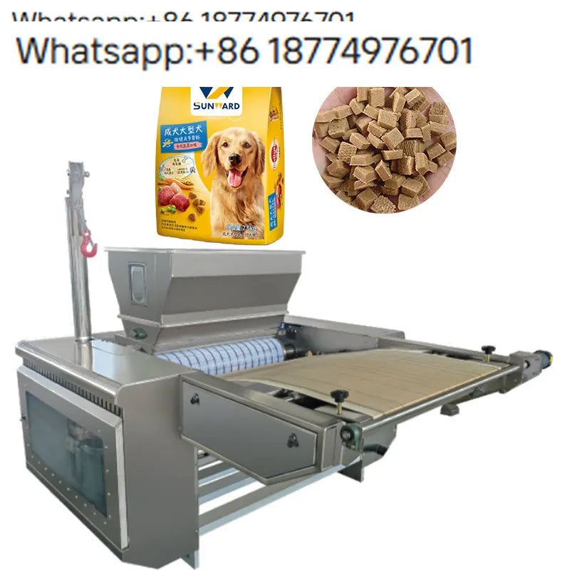 Cold Pressed Baked Dog Food Making Extruder Machine Automatic Cold Pressed Baked Pet Food Production Line