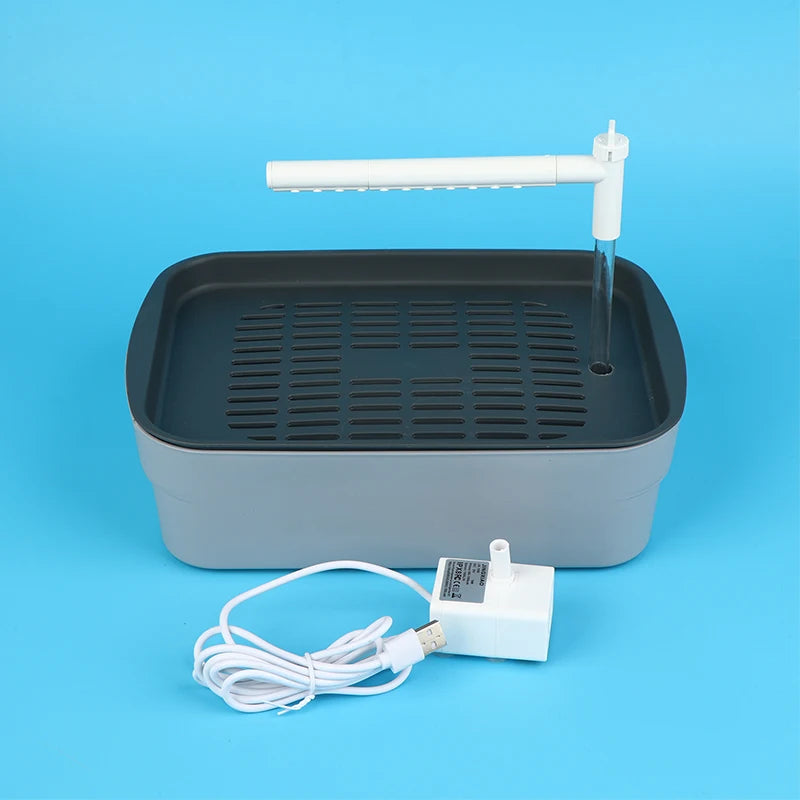 New Sale 2026 Automatic Parrot Bird Bath Tub USB Electric Pet Circulating Water Bathtub Shower Fountain Pet Supplies