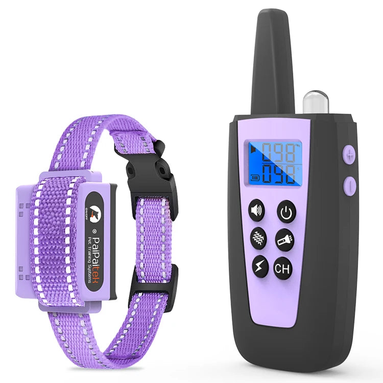Best Quality 3300 Feet Dogs Waterproof E-Collar Remote Electric Control Pet Shock Collar Dog Training Collar