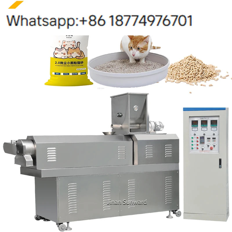 Industrial Full Automatic Pet Dog Food Making Processing Extruder Machine Pet Food Production Line