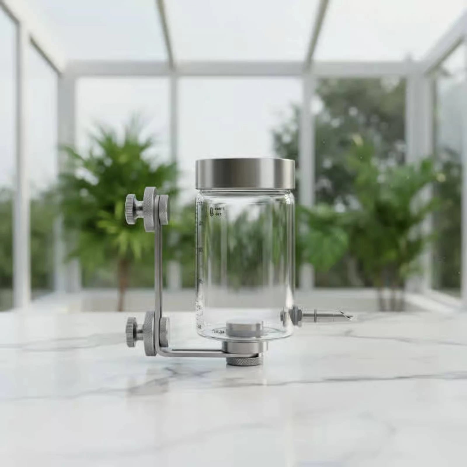 Bird Enclosure Water Feeder Adhesive-Backed Mount Bird Water Bottle Parrot Waterer Stainless Steel Pet Supply Measurement