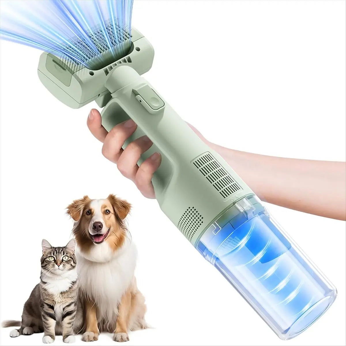 *Great Pet Grooming Vacuum for Dogs, Cat Grooming Supplies, Vacuum Pet Hair Remover Tool for Shedding Dematting Comb Kit