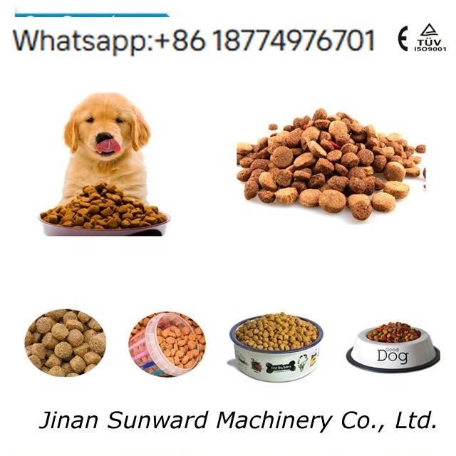 Industrial Full Automatic Pet Dog Food Making Processing Extruder Machine Pet Food Production Line