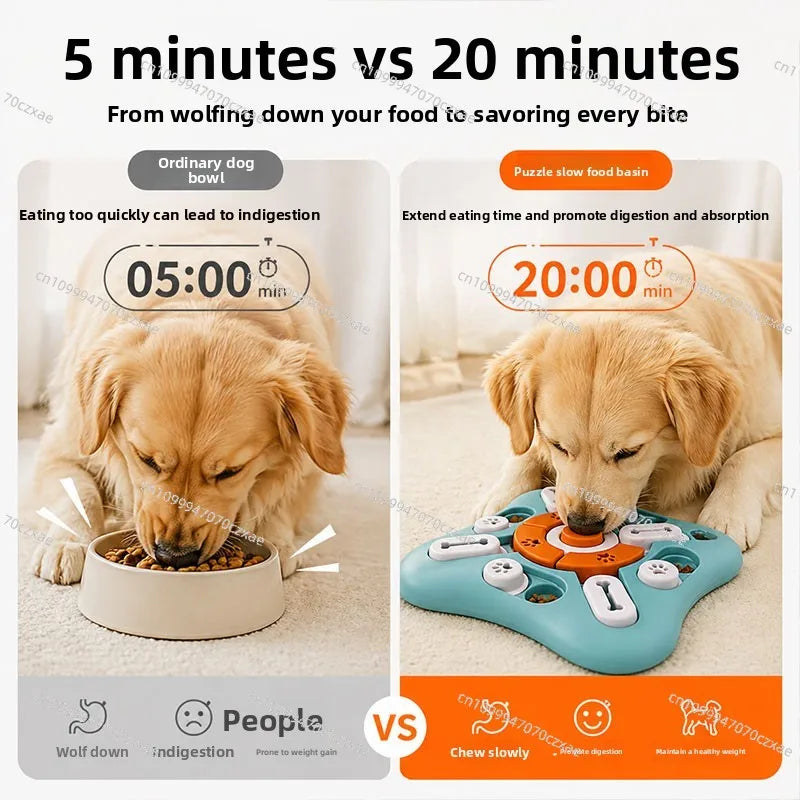 Dog Leaking Food Toy Puppy Sniffing Educational Pet Product, Suitable for Medium and Large Dogs