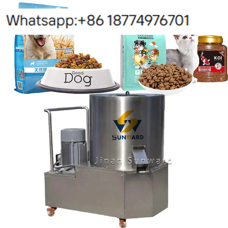 2026 High Quality Twin Screw Dry Dog & Cat Food Extruder Plant Full Automatic Pet Food Production Line