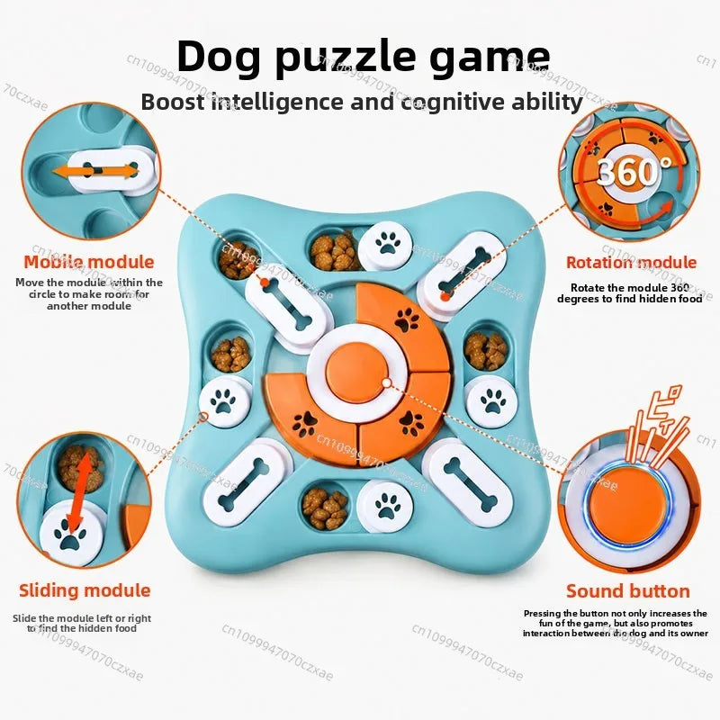 Dog Leaking Food Toy Puppy Sniffing Educational Pet Product, Suitable for Medium and Large Dogs