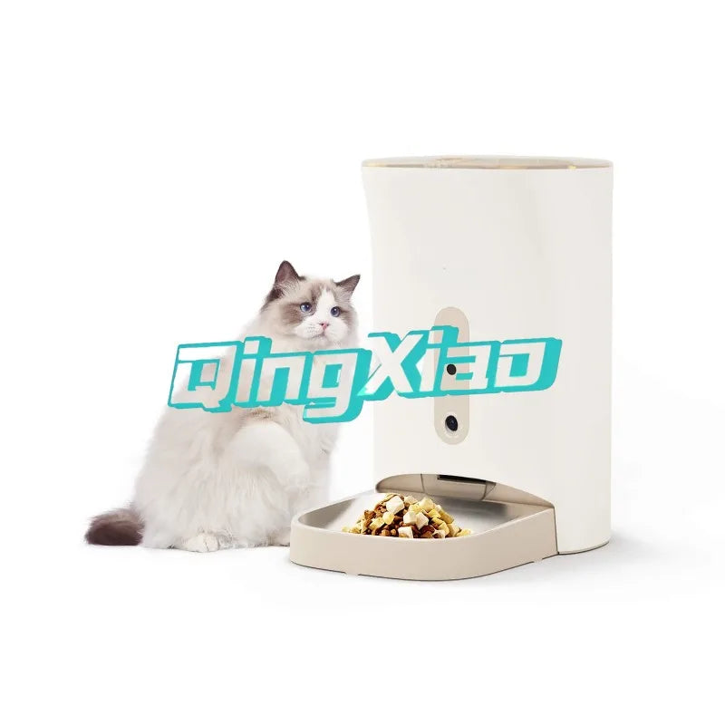 Home Multi Pet Automatic Feeder Products With Camera For Cats Dogs Smart APP Remote Control Timed Food Dispenser For Pet