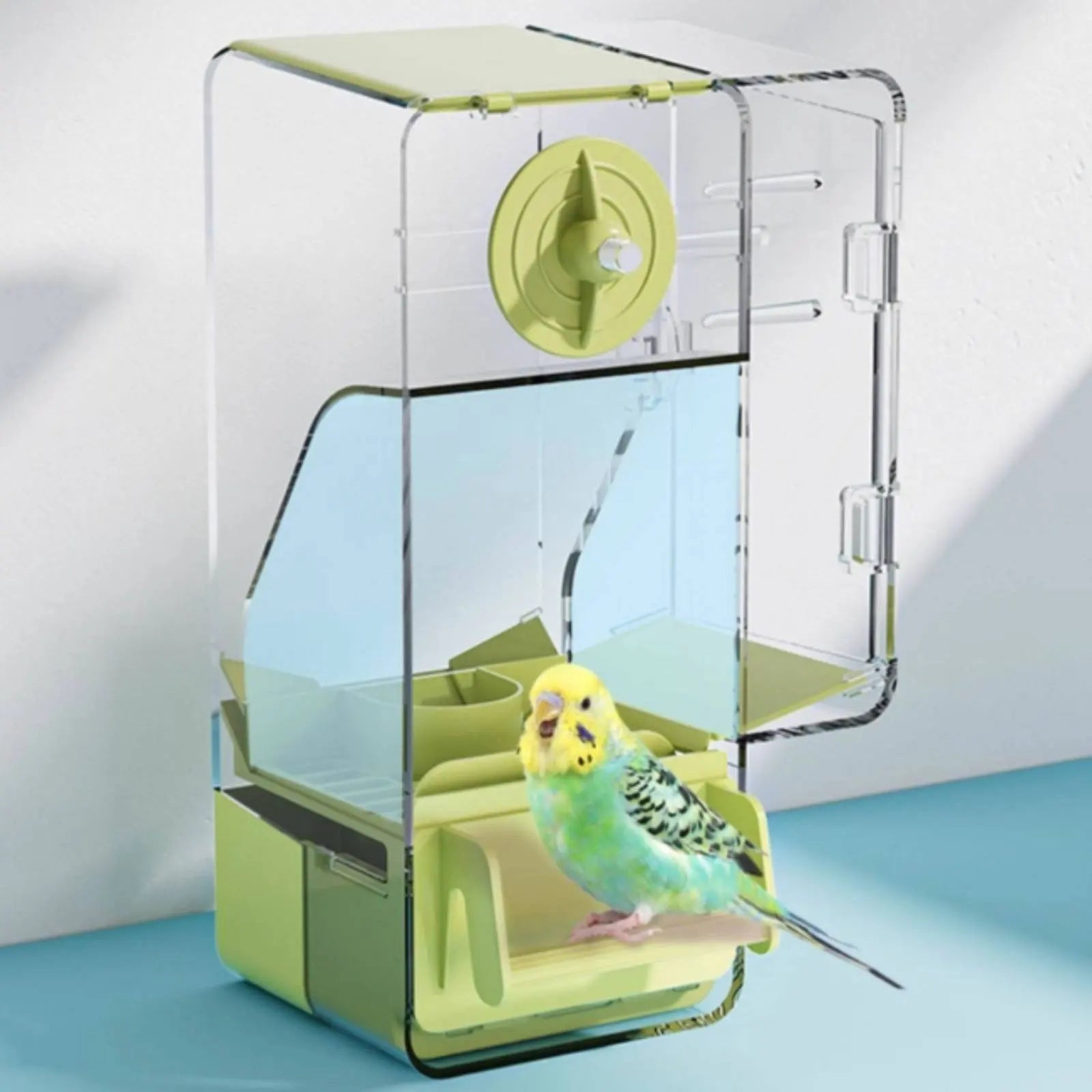 Seed Separating Feeder Splash-Resistant No Mess Bird Feeder Pet Supplies Easy to Install