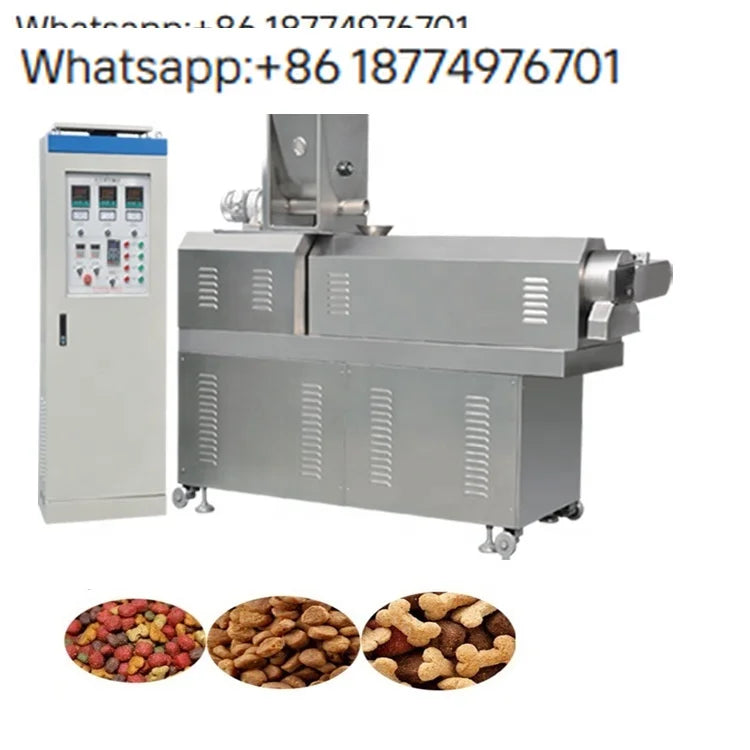 Industrial Full Automatic Pet Dog Food Making Processing Extruder Machine Pet Food Production Line